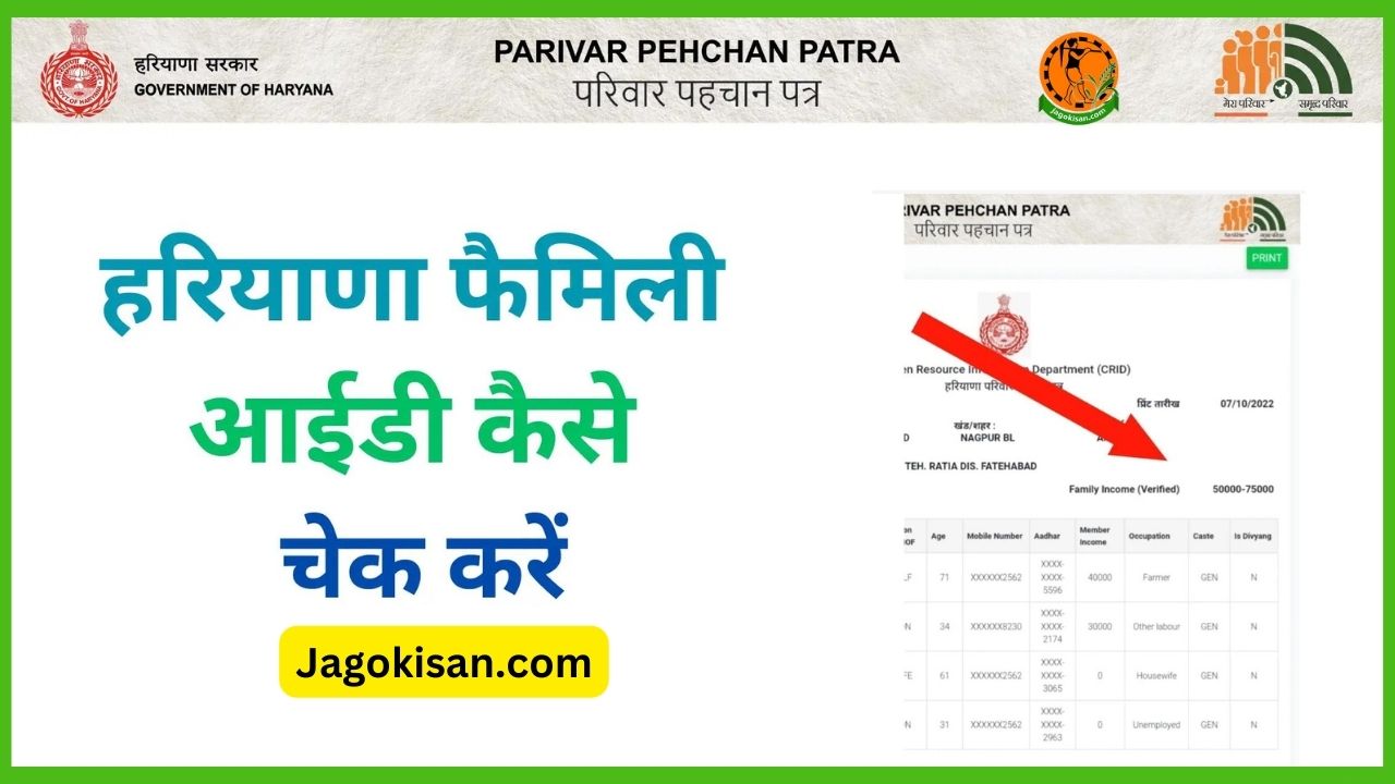 Parivar Pahchan Patra (ppp) Family Id Status Check Kaise Kare