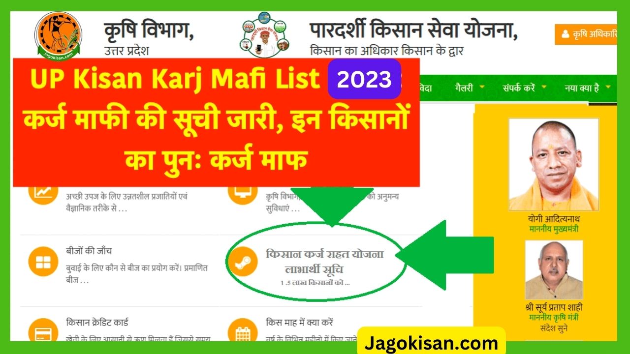 UP Kisan Karj Rahat Yojana List 2023