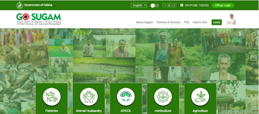 Odisha Go Sugam Portal
