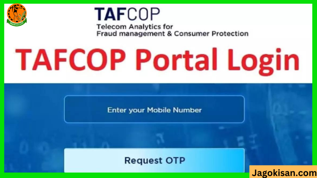 TAFCOP Portal Login