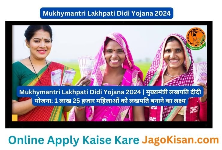 Mukhymantri Lakhpati Didi Yojana 2024 | मुख्यमंत्री लखपति दीदी योजना: 1 लाख 25 हजार महिलाओं को लखपति बनाने का लक्ष्य