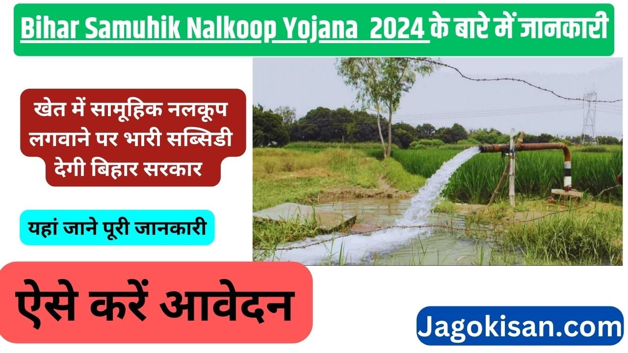 Bihar Samuhik Nalkoop Yojana 2024: खेत में सामूहिक नलकूप लगवाने पर भारी सब्सिडी देगी बिहार सरकार