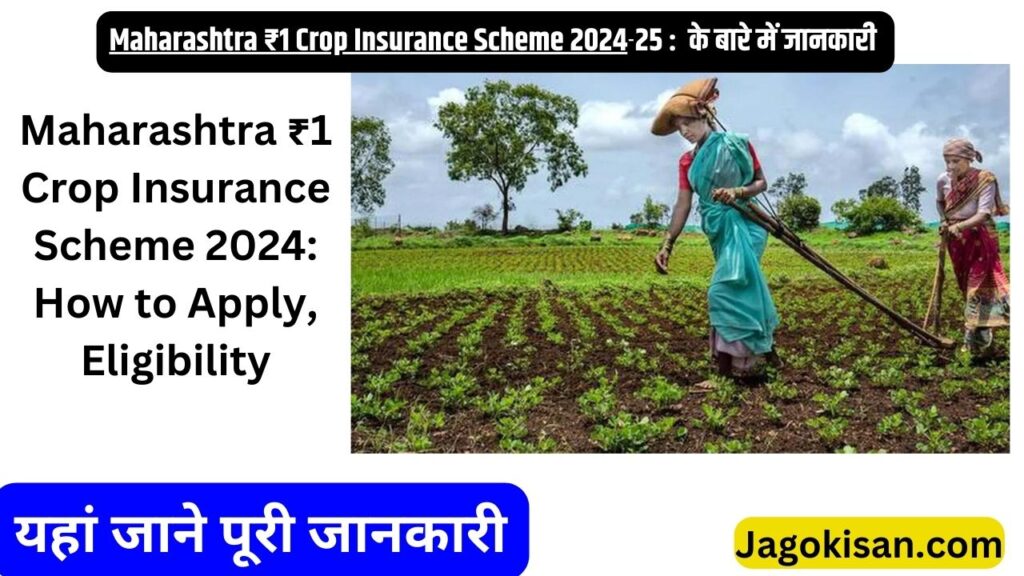 Maharashtra ₹1 Crop Insurance Scheme 2024: How to Apply, Eligibility @ pmfby.gov.in