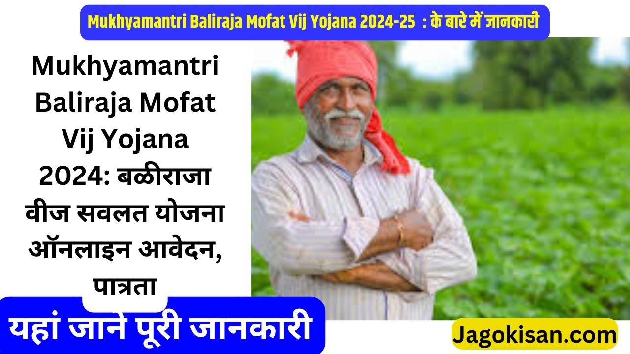 Mukhyamantri Baliraja Mofat Vij Yojana 2024: बळीराजा वीज सवलत योजना ऑनलाइन आवेदन, पात्रता