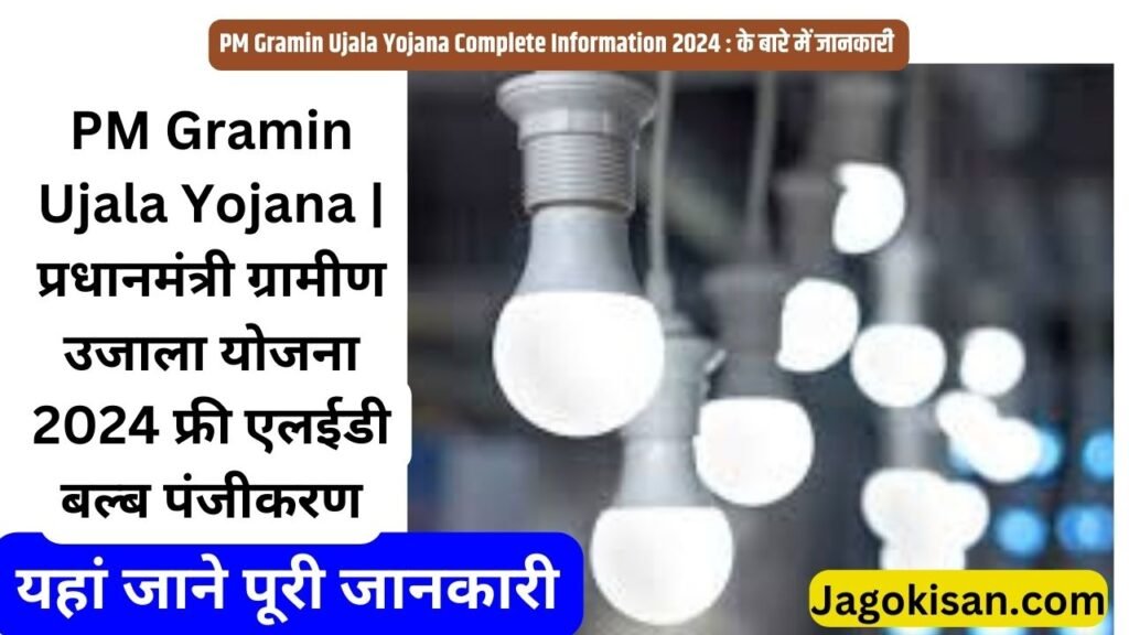 PM Gramin Ujala Yojana | प्रधानमंत्री ग्रामीण उजाला योजना 2024 फ्री एलईडी बल्ब पंजीकरण